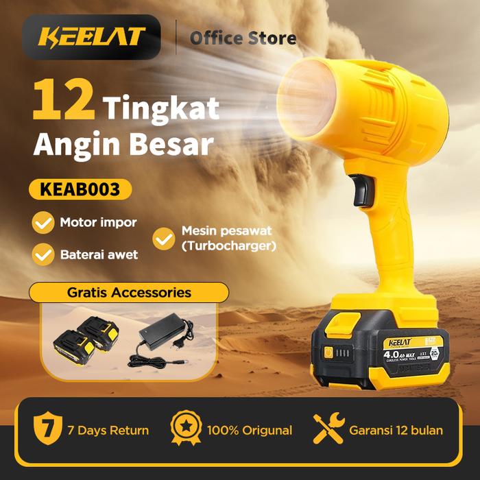 KEELAT Turbofan Air Blower Cordless